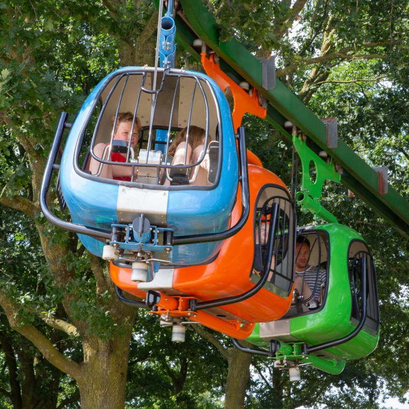 attraction avec helicoptère